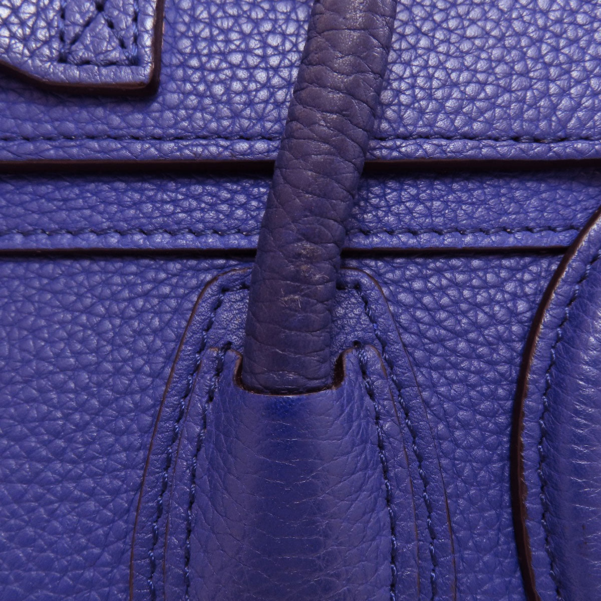 CELINE Luggage nano 2 WAY Handbag Calf Ladies [Used]