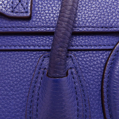CELINE Luggage nano 2 WAY Handbag Calf Ladies [Used]