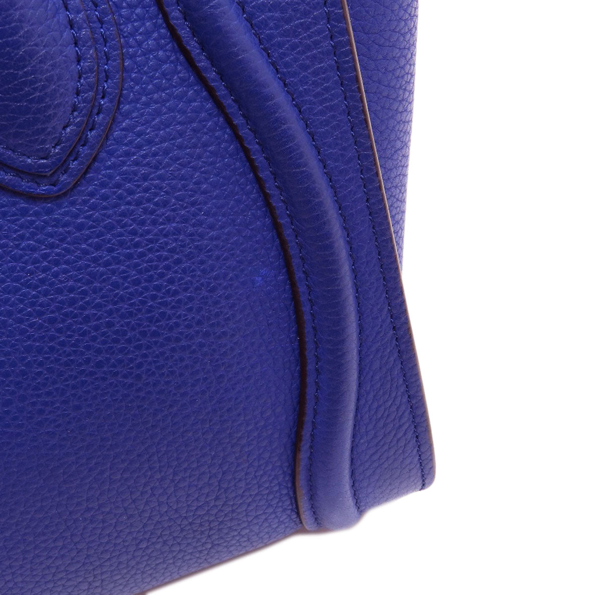 CELINE Luggage nano 2 WAY Handbag Calf Ladies [Used]
