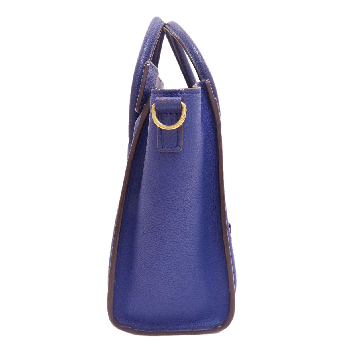 CELINE Luggage nano 2 WAY Handbag Calf Ladies [Used]