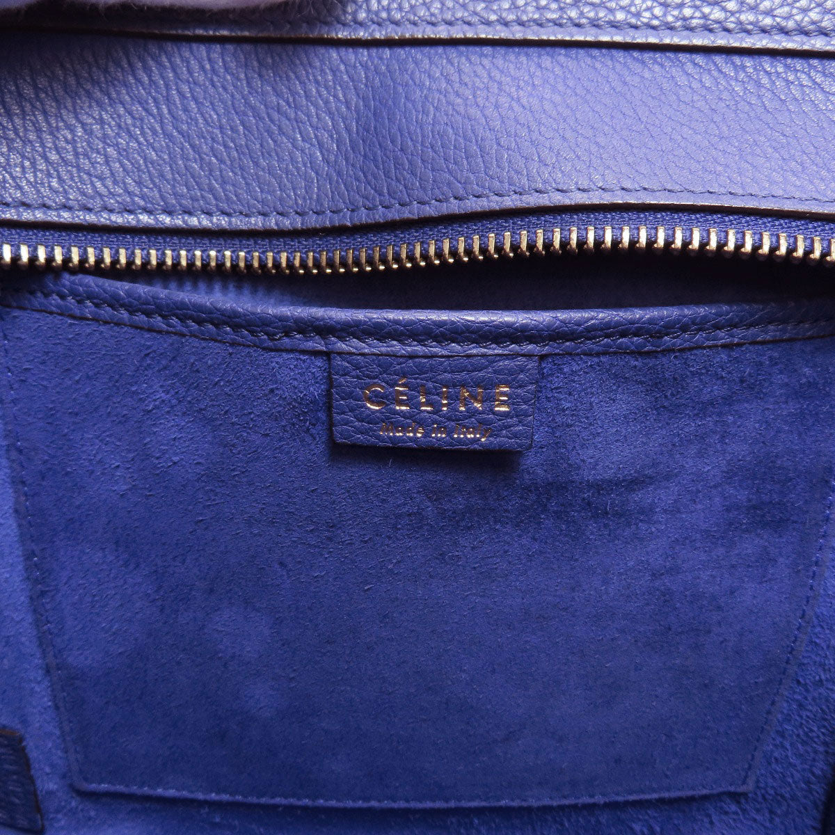 CELINE Luggage nano 2 WAY Handbag Calf Ladies [Used]