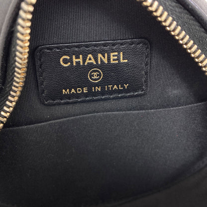 CHANEL Chain pouch icon Matelasse GoldHardware Shoulder Bag Lambskin Ladies [Used]