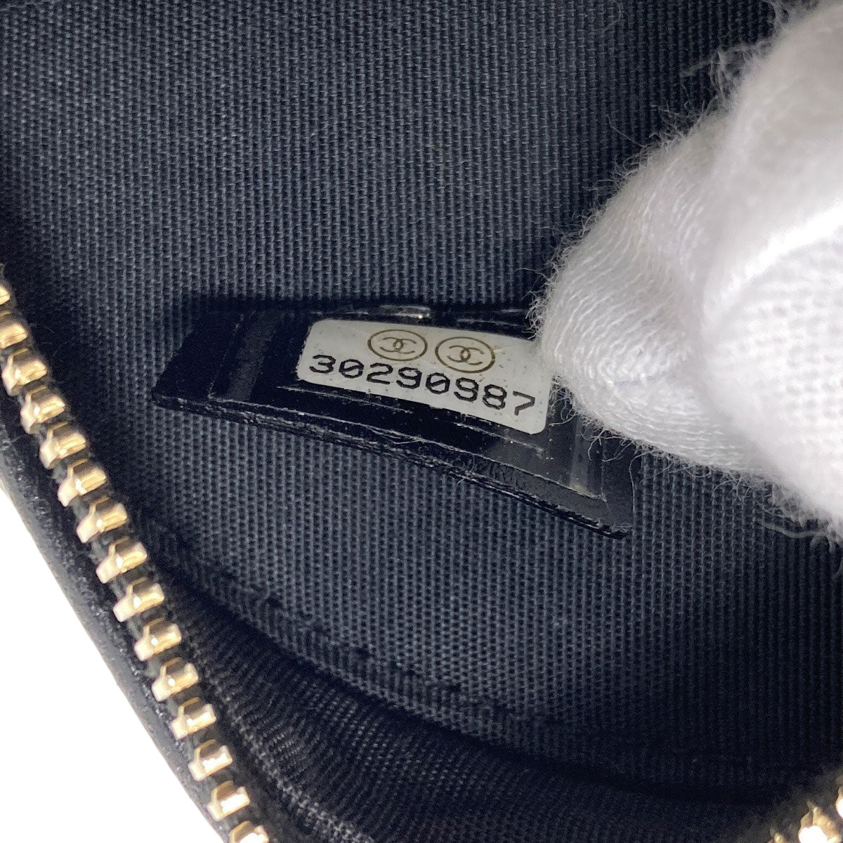 CHANEL Chain pouch icon Matelasse GoldHardware Shoulder Bag Lambskin Ladies [Used]
