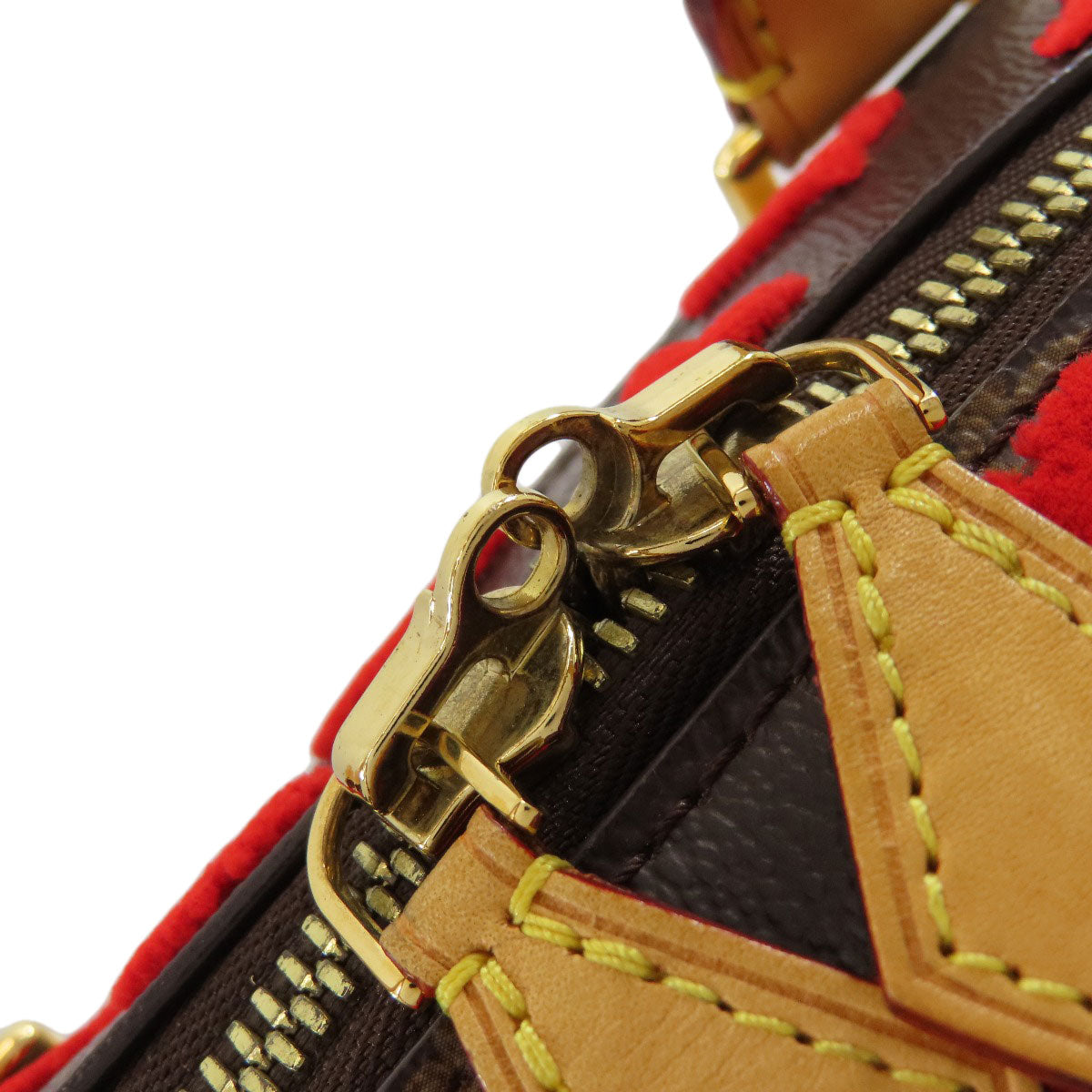 LOUIS VUITTON M40922 Deauville cube Handbag Monogram toughage Ladies [Used]
