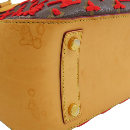 LOUIS VUITTON M40922 Deauville cube Handbag Monogram toughage Ladies [Used]