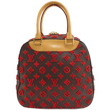 LOUIS VUITTON M40922 Deauville cube Handbag Monogram toughage Ladies [Used]