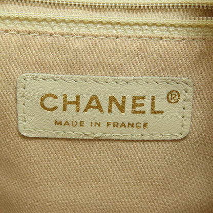 CHANEL Camellia GoldHardware Tote Bag Lambskin Ladies [Used]