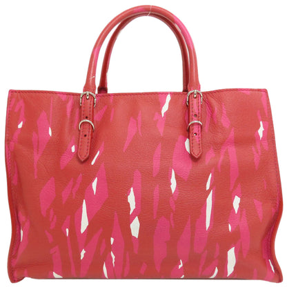 BALENCIAGA 410238 Paper 2WAY Handbag Calf Ladies [Used]