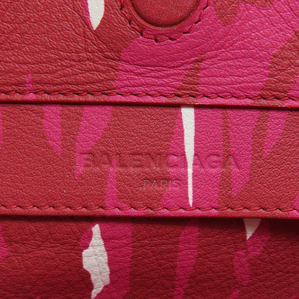 BALENCIAGA 410238 Paper 2WAY Handbag Calf Ladies [Used]