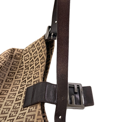 FENDI Zucchino mamma bucket Tote Bag Canvas Ladies [Used]