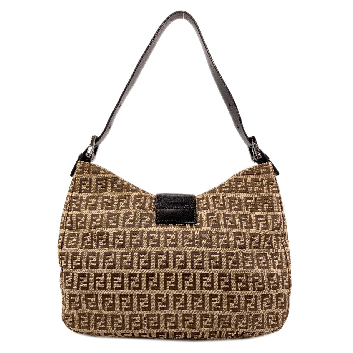 FENDI Zucchino mamma bucket Tote Bag Canvas Ladies [Used]