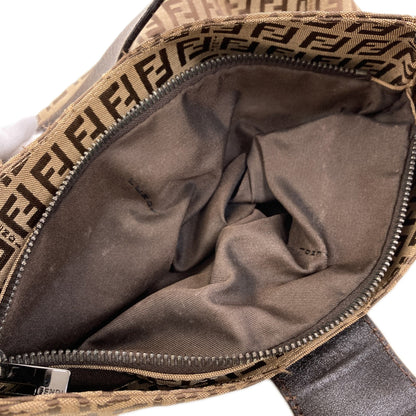 FENDI Zucchino mamma bucket Tote Bag Canvas Ladies [Used]