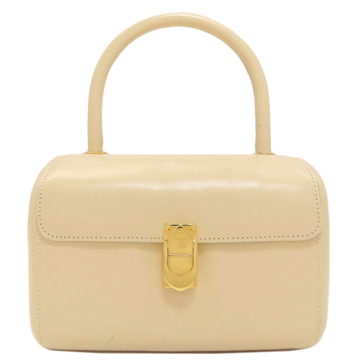 LOEWE logo Handbag Calf Ladies [Used]