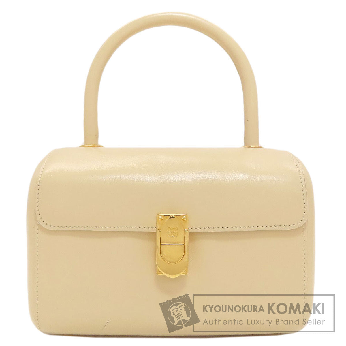 LOEWE logo Handbag Calf Ladies [Used]