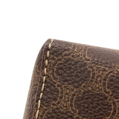 CELINE Macadam pattern Shoulder Bag PVC Ladies [Used]