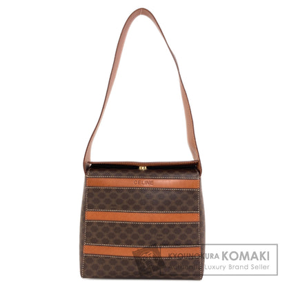 CELINE Macadam pattern Shoulder Bag PVC Ladies [Used]