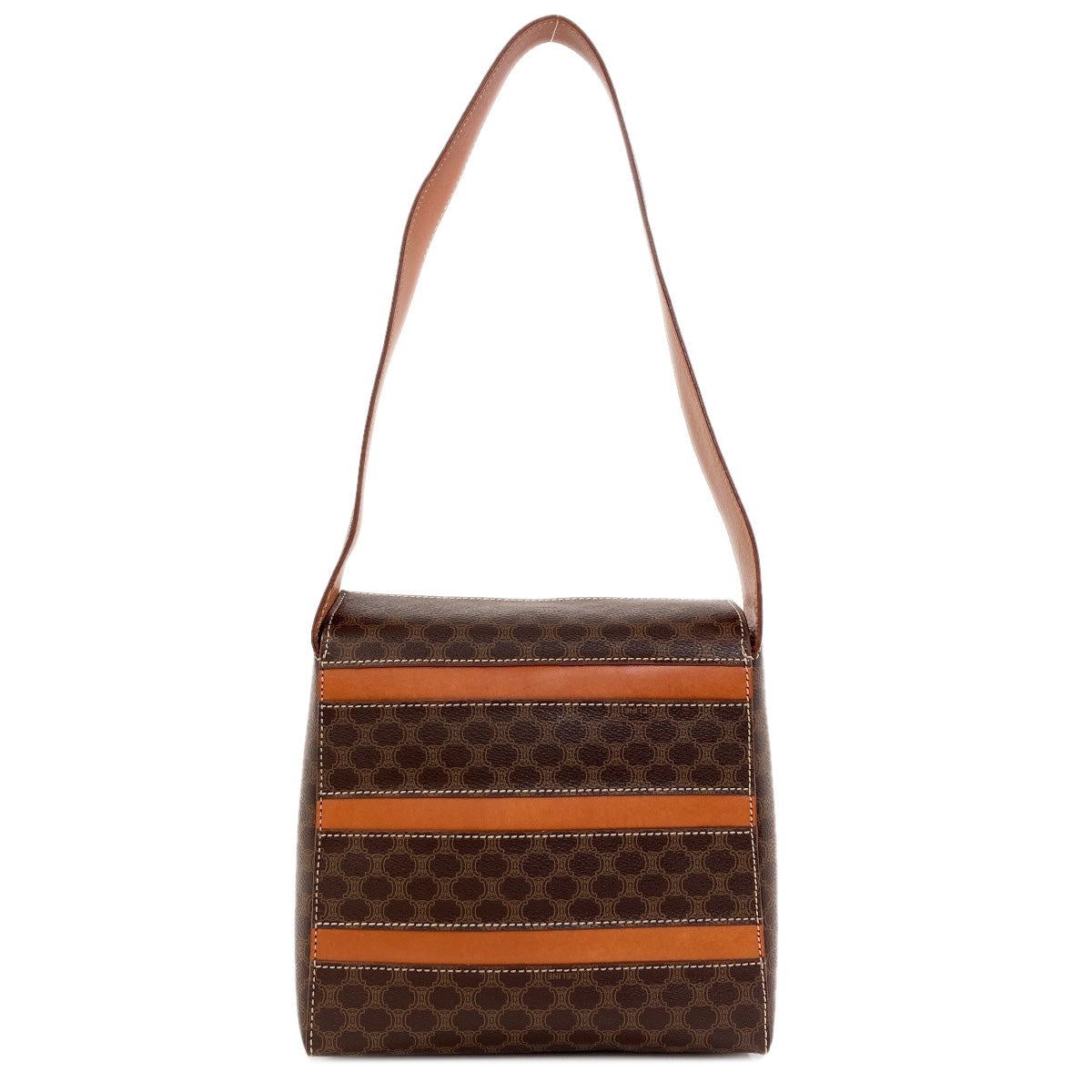 CELINE Macadam pattern Shoulder Bag PVC Ladies [Used]