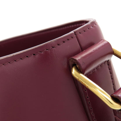 CELINE Mayon Triomphe Shoulder Bag Calf Ladies [Used]
