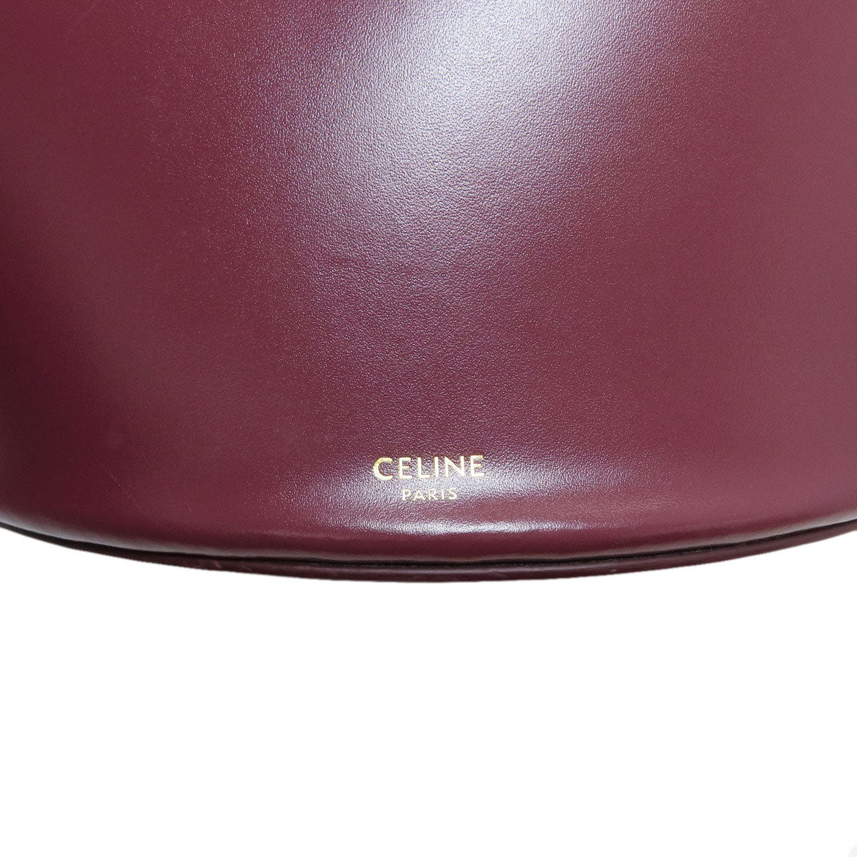 CELINE Mayon Triomphe Shoulder Bag Calf Ladies [Used]