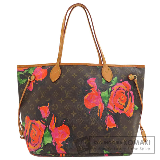 LOUIS VUITTON M48613 Neverfull MM Rose Tote Bag Monogram canvas Ladies [Used]