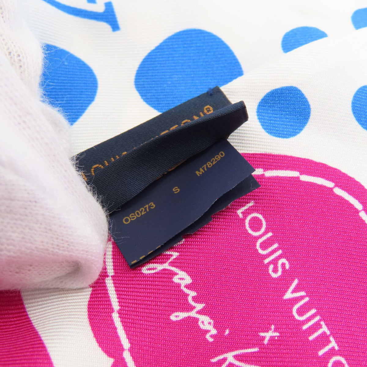 LOUIS VUITTON M78290 Bando Infinity Dot x Yayoi Kusama Collaboration Scarf Silk Ladies [Used]
