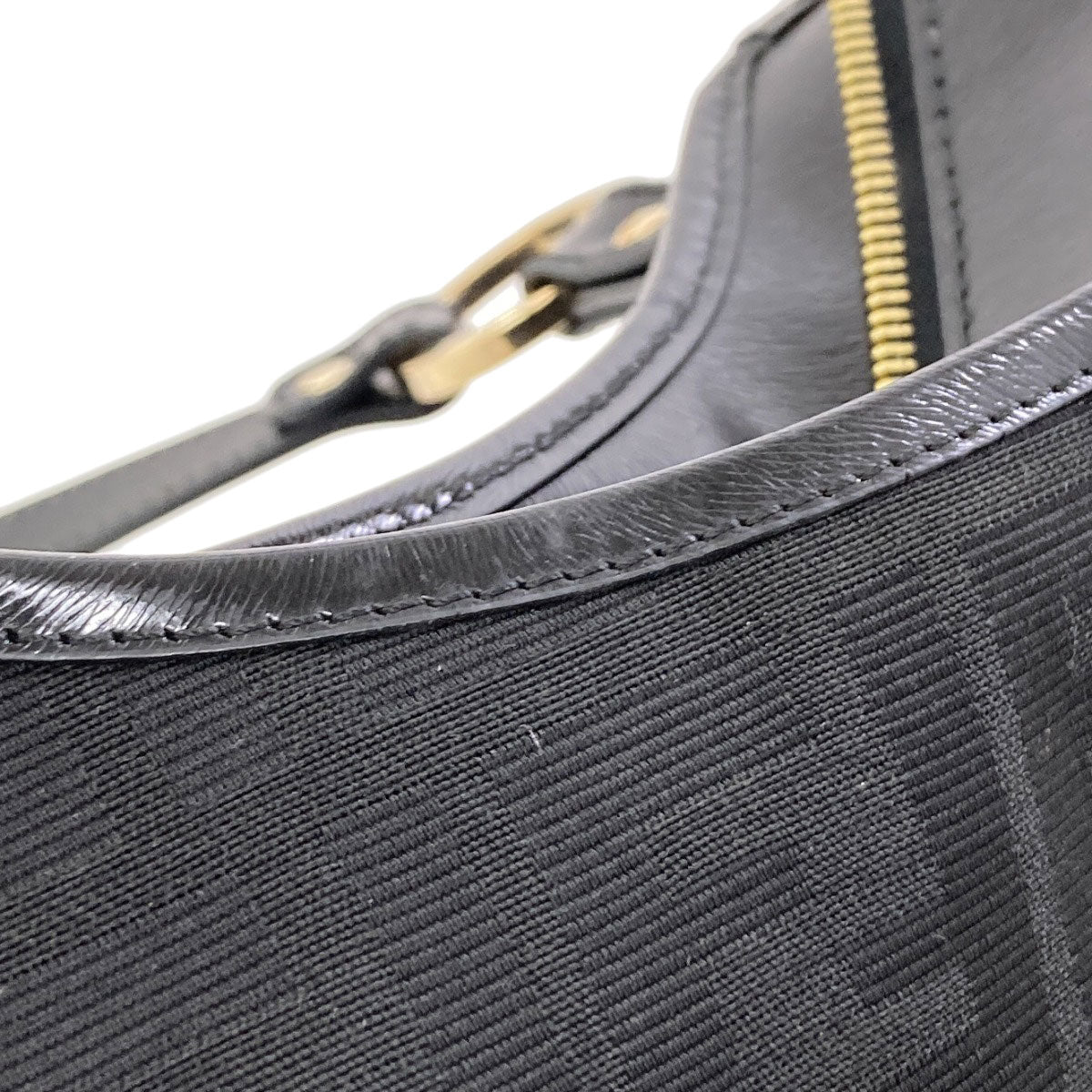 FENDI Zucca pattern Handbag Canvas LeatherLadies [Used]