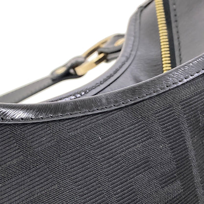 FENDI Zucca pattern Handbag Canvas LeatherLadies [Used]