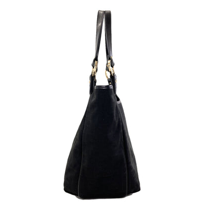 FENDI Zucca pattern Handbag Canvas LeatherLadies [Used]