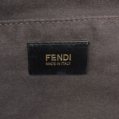 FENDI Zucca pattern Handbag Canvas LeatherLadies [Used]
