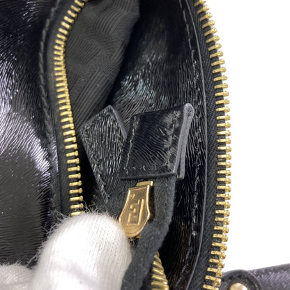 FENDI Zucca pattern Handbag Canvas LeatherLadies [Used]
