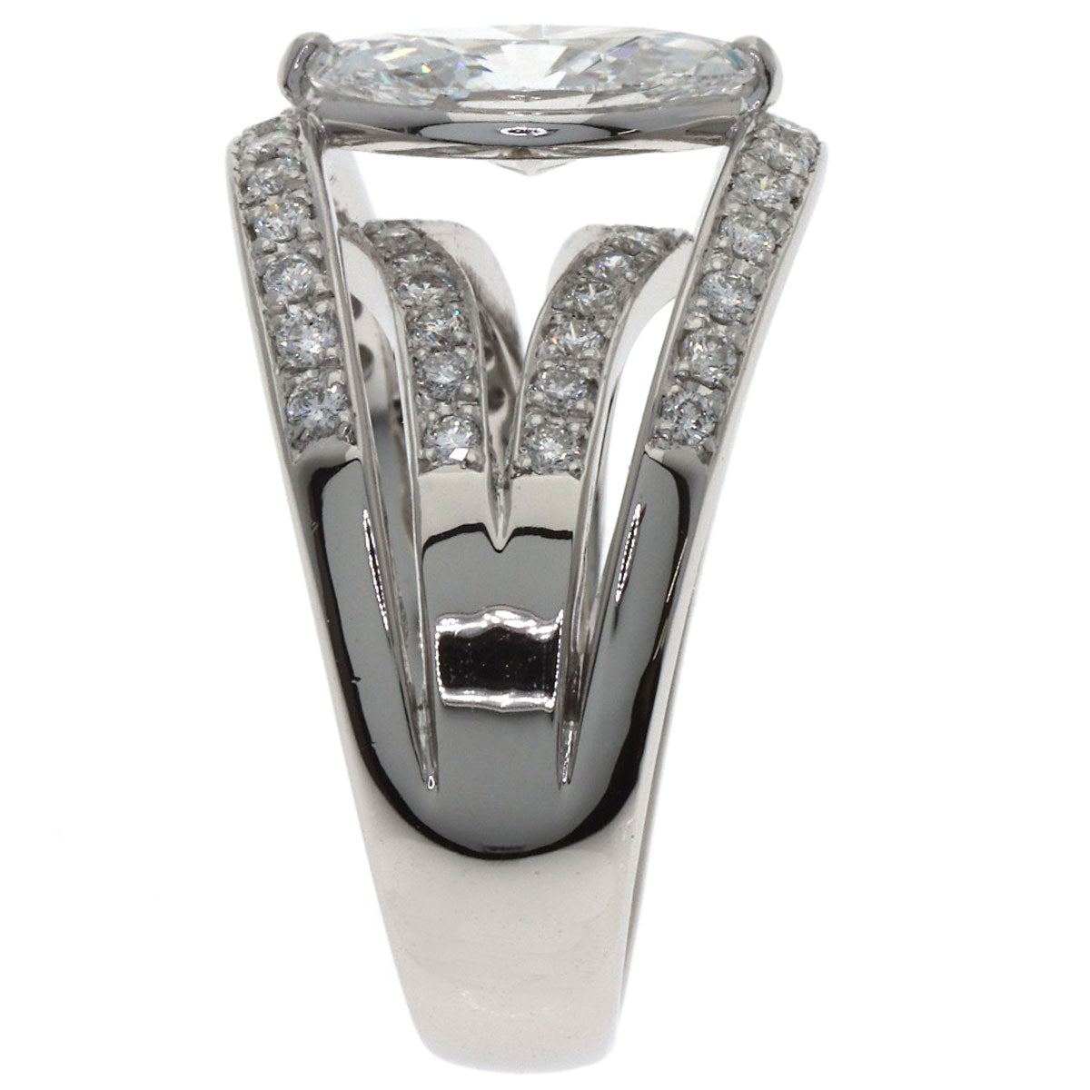 TASAKI marquise cut diamond Ring Platinum PT900 Ladies [Used]