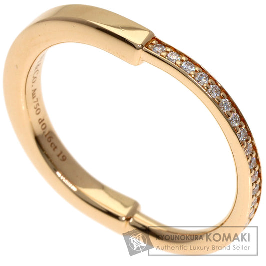 TIFFANY&Co. Rock Diamond Ring K18 Pink Gold Ladies [Used]