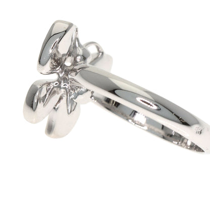 Dior Butterfly motif 1P diamond pinky ring Ring K18 White Gold Ladies [Used]