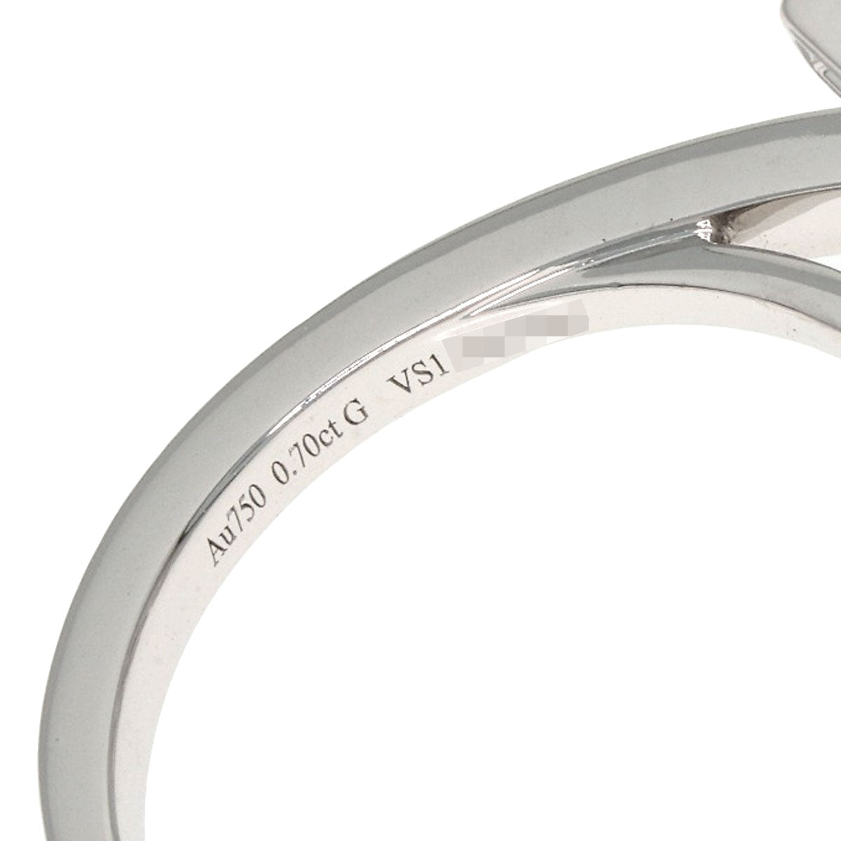 GRAFF Thread Diamond Ring K18 White Gold Ladies [Used]