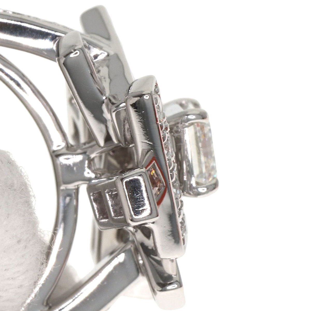 GRAFF Thread Diamond Ring K18 White Gold Ladies [Used]
