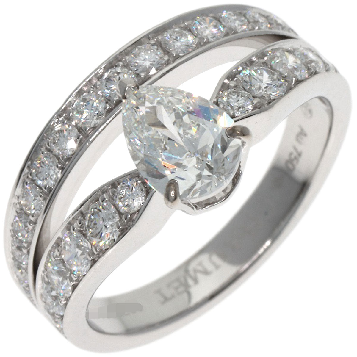 Chaumet Josephine Tiara F-VS1-EX Ring K18 White Gold Ladies [Used]