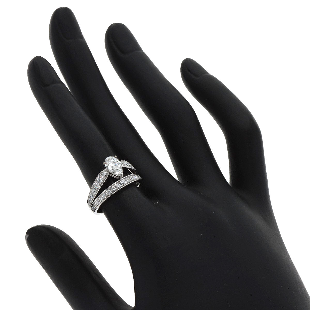 Chaumet Josephine Tiara F-VS1-EX Ring K18 White Gold Ladies [Used]