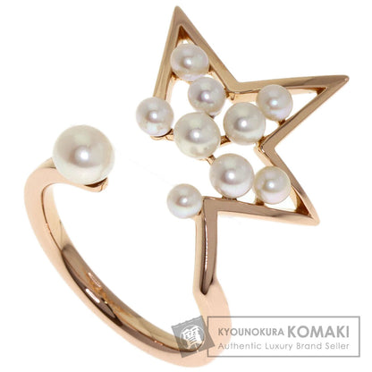 TASAKI Abstract Sterling Pearl Ring Sakura Gold Ladies [Used]