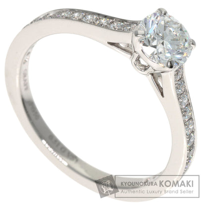 GRAFF Frame Round G-VS1-VG Ring Platinum PT950 Ladies [Used]