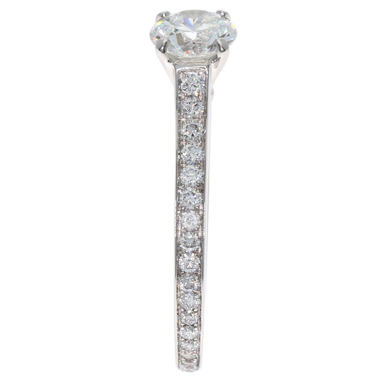 GRAFF Frame Round G-VS1-VG Ring Platinum PT950 Ladies [Used]