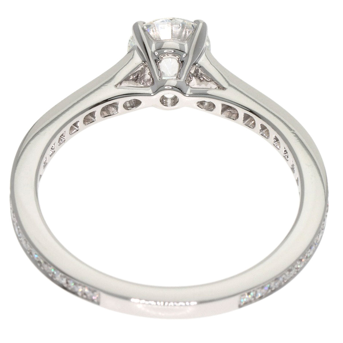 GRAFF Frame Round G-VS1-VG Ring Platinum PT950 Ladies [Used]
