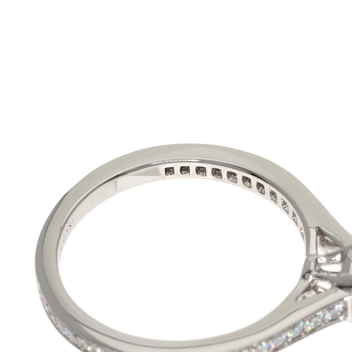 GRAFF Frame Round G-VS1-VG Ring Platinum PT950 Ladies [Used]