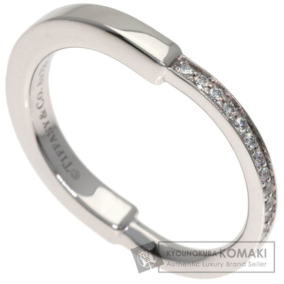 TIFFANY&Co. Rock Diamond Ring K18 White Gold Ladies [Used]