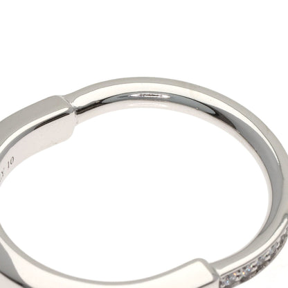 TIFFANY&Co. Rock Diamond Ring K18 White Gold Ladies [Used]