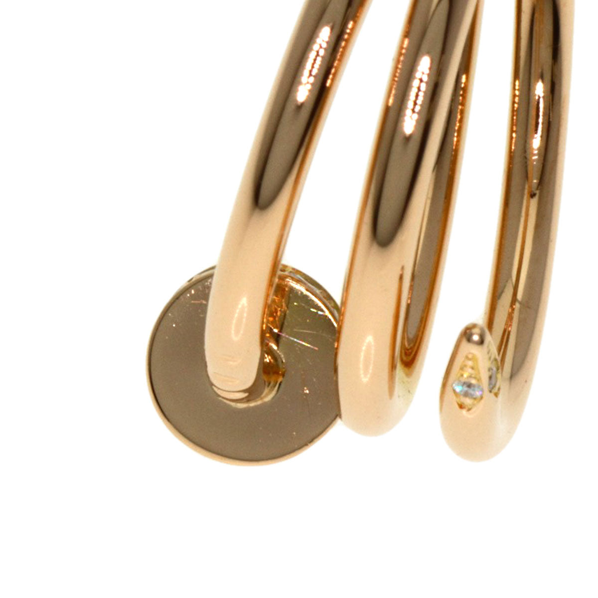 CARTIER Juste un Clou Diamond #50 Ring K18 Pink Gold Ladies [Used]