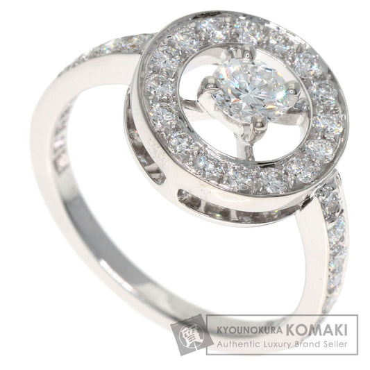 Boucheron Avalonde Diamond #50 Ring K18 White Gold Ladies [Used]
