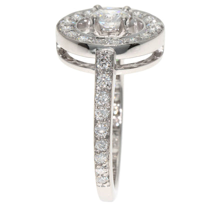 Boucheron Avalonde Diamond #50 Ring K18 White Gold Ladies [Used]