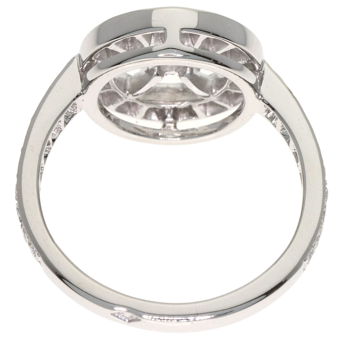 Boucheron Avalonde Diamond #50 Ring K18 White Gold Ladies [Used]
