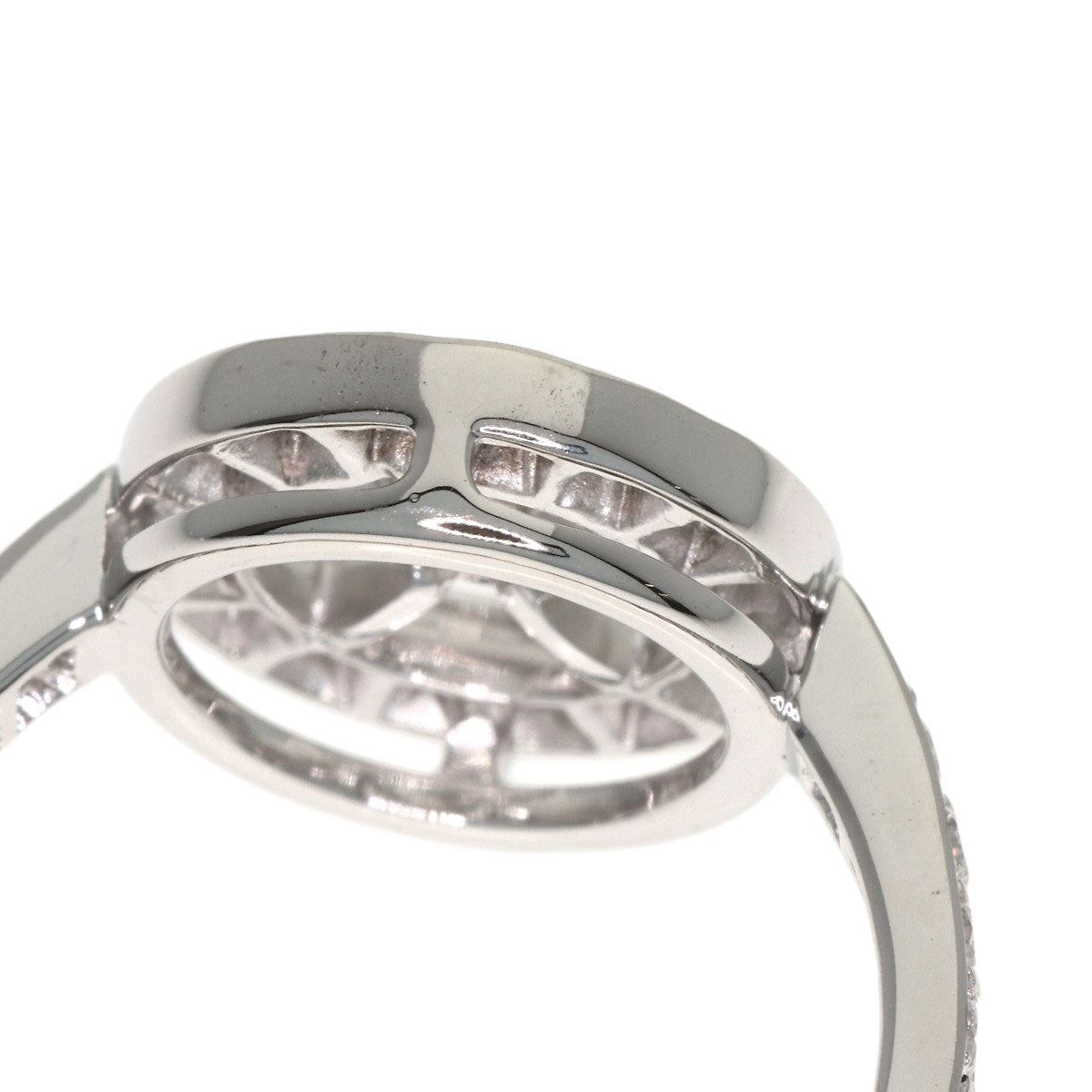 Boucheron Avalonde Diamond #50 Ring K18 White Gold Ladies [Used]