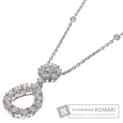 Chopard Rule de Diamant Diamond Necklace K18 White Gold Ladies [Used]